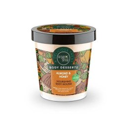 Organic Shop Body Desserts Almond Honey Nourishing Mousse odżywczy mus do ciała o zapachu migdałów i miodu 450ml (P1)