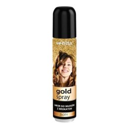 VENITA Gold Spray lakier do włosów z brokatem Złoty 75ml (P1)