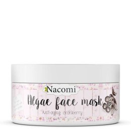 Nacomi Algae Face Mask algowa maska do twarzy przeciwzmarszczkowa Żurawina 42g (P1)