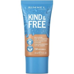 Rimmel London 150 Rose Vanilla Moisturising Skin Tint Foundation Kind Free Podkład 30ml (W) (P2)