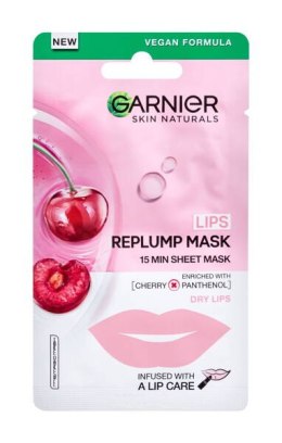 Garnier Skin Naturals Lips Replump Mask Maseczka do twarzy sucha skóra 5 g (W) (P2)