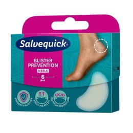Salvequick Blister Prevention Heels plastry na pęcherze i otarcia Medium 6szt. (P1)