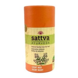 Sattva Natural Herbal Dye for Hair naturalna ziołowa farba do włosów Light Red 150g (P1)