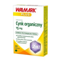 WALMARK Cynk organiczny 15mg suplement diety 30 tabletek (P1)