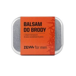 Zew For Men Balsam do brody z olejem konopnym - drzewo sandałowe i piżmo 80ml (P1)