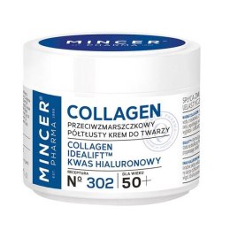 Collagen 50+ przeciwzmarszczkowy półtłusty krem do twarzy No.302 50ml