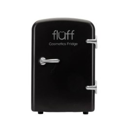 FLUFF Cosmetics Fridge lodówka kosmetyczna ze srebrnym logo Czarna Matowa (P1)