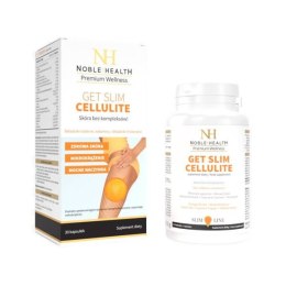 Noble Health Get Slim Cellulite suplement diety wspomagający spalanie tłuszczu 30 kapsułek (P1)