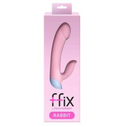 Ffix Rabbit wibrator typu króliczek na baterie Pink