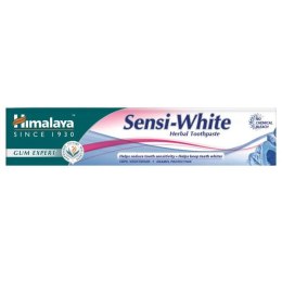 Himalaya Sensi-White Herbal Toothpaste ziołowa pasta wybielająca na wrażliwe i krwawiące dziąsła 75ml (P1)