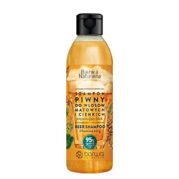Barwa Naturalna szampon piwny do włosów matowych i cienkich 300ml (P1)