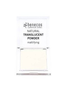 Benecos Natural Translucent Mattifying Powder naturalny transparentny puder matujący Mission Invisible 6.5g (P1)