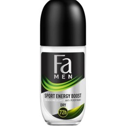 Fa Men Sport Energy Boost 72h antyperspirant w kulce o energetyzującym zielonym zapachu 50ml (P1)
