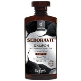 Farmona Seboravit szampon z wyciągiem z czarnej rzepy do włosów tłustych 330ml (P1)