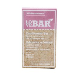 Love Bar Conditioner Bar odżywka w kostce do włosów suchych i zniszczonych Olej Arganowy Imbir 2x30g (P1)
