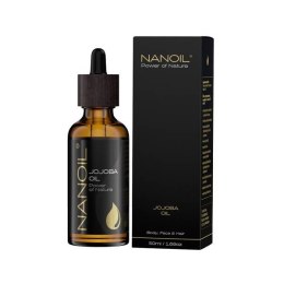 Nanoil Jojoba Oil olejek jojoba do pielęgnacji włosów i ciała 50ml (P1)