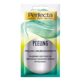 Perfecta Peeling gruboziarnisty głęboko oczyszcza redukuje nadmiar sebum wygładza 8ml (P1)