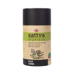 Sattva Natural Herbal Dye for Hair naturalna ziołowa farba do włosów Black 150g (W) (P1)