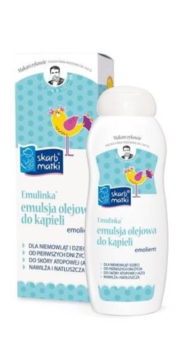 Skarb Matki Emulinka emulsja olejowa do kąpieli dla niemowląt i dzieci 250ml (P1)