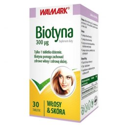 WALMARK Biotyna 300µg suplement diety 30 tabletek (P1)