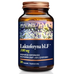 Doctor Life Laktoferyna bLF 100mg suplement diety wspomagający odporność 30 kapsułek (P1)