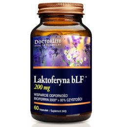 Doctor Life Laktoferyna bLF 100mg suplement diety wspomagający odporność 60 kapsułek (P1)