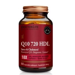 Doctor Life Q10 720 HDL Serce Cholesterol suplement diety 60 kapsułek (P1)