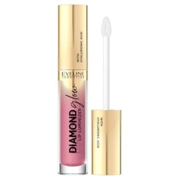 Eveline Cosmetics Diamond Glow Lip Luminizer błyszczyk do ust z kwasem hialuronowym 05 Toffee 4.5ml (P1)