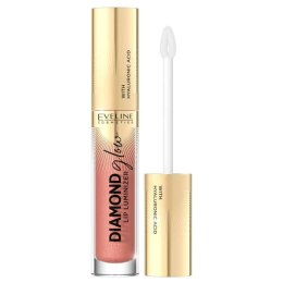 Eveline Cosmetics Diamond Glow Lip Luminizer błyszczyk do ust z kwasem hialuronowym 06 Choco Bons 4.5ml (P1)