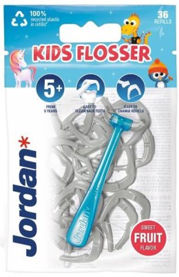Jordan Kids Flosser nici dentystyczne dla dzieci 36szt (P1)
