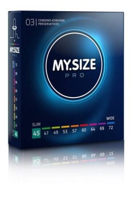 MY.SIZE PRO Condoms prezerwatywy 45mm 3szt (P1)