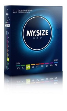 MY.SIZE PRO Condoms prezerwatywy 49mm 3szt (P1)