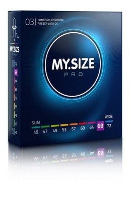 MY.SIZE PRO Condoms prezerwatywy 69mm 3szt (P1)
