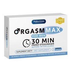 Medica-Group Orgasm Max For Men suplement diety na szybką i długą erekcję 2 kapsułki (P1)