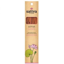 Sattva Natural Indian Incense naturalne indyjskie kadzidełko Lotos 15szt (P1)