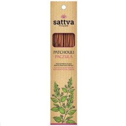 Sattva Natural Indian Incense naturalne indyjskie kadzidełko Paczula 15szt (P1)