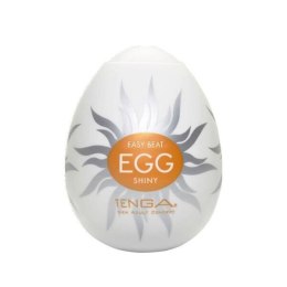 TENGA Easy Beat Egg Shiny jednorazowy masturbator w kształcie jajka (P1)