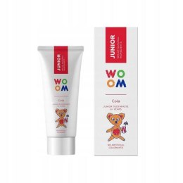 Woom Junior naturalna pasta do zębów dla dzieci 6+ lat Cola 50ml (P1)