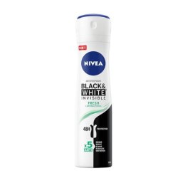 Nivea BlackWhite Invisible Fresh antyperspirant spray 150ml (M) (P1)