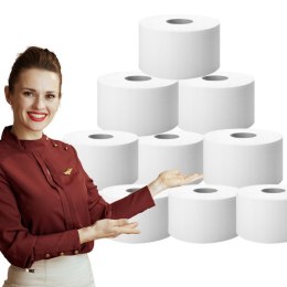 Papier Toaletowy PREMIUM HOTEL SPA 3 warstwy BIG Rola 38m 10szt